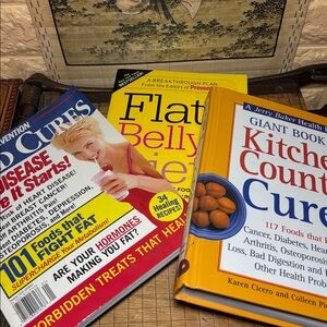 Prevention Flat Belly Diet Book and Food Cures w/ Kitchen Counter Cures
